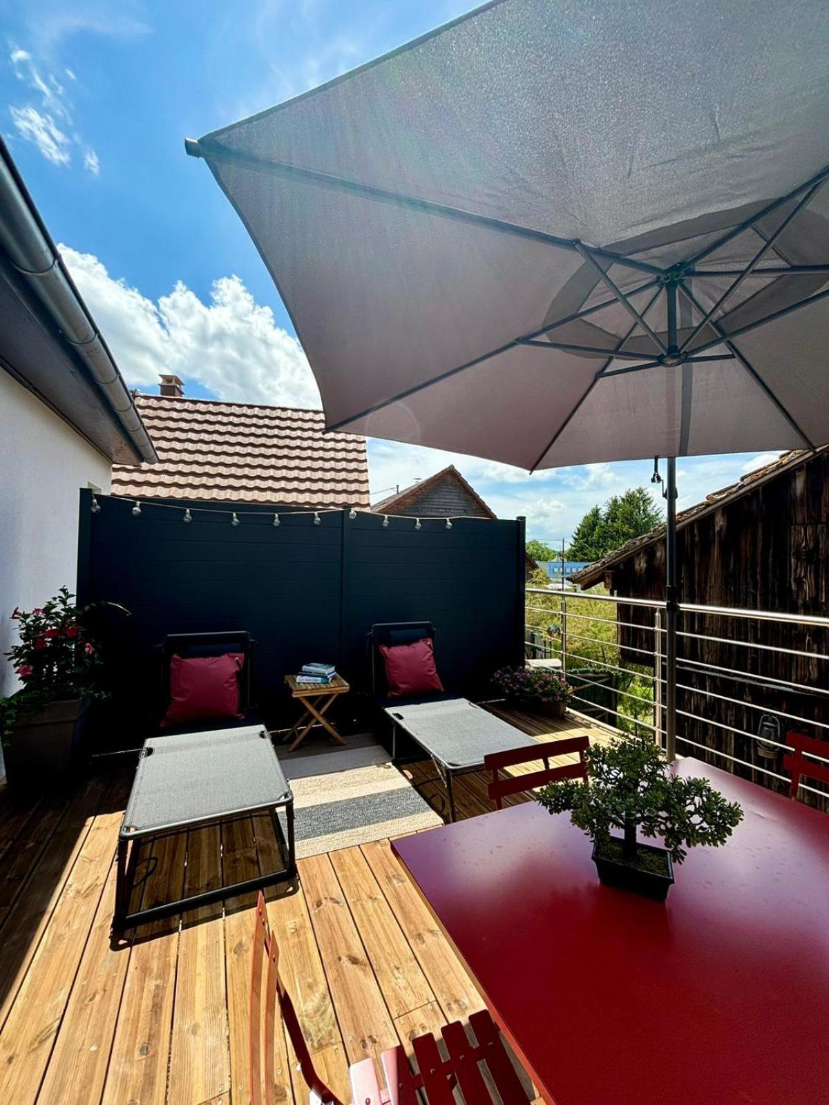 La P'Tite Evasion Apartment Heimsbrunn Luaran gambar